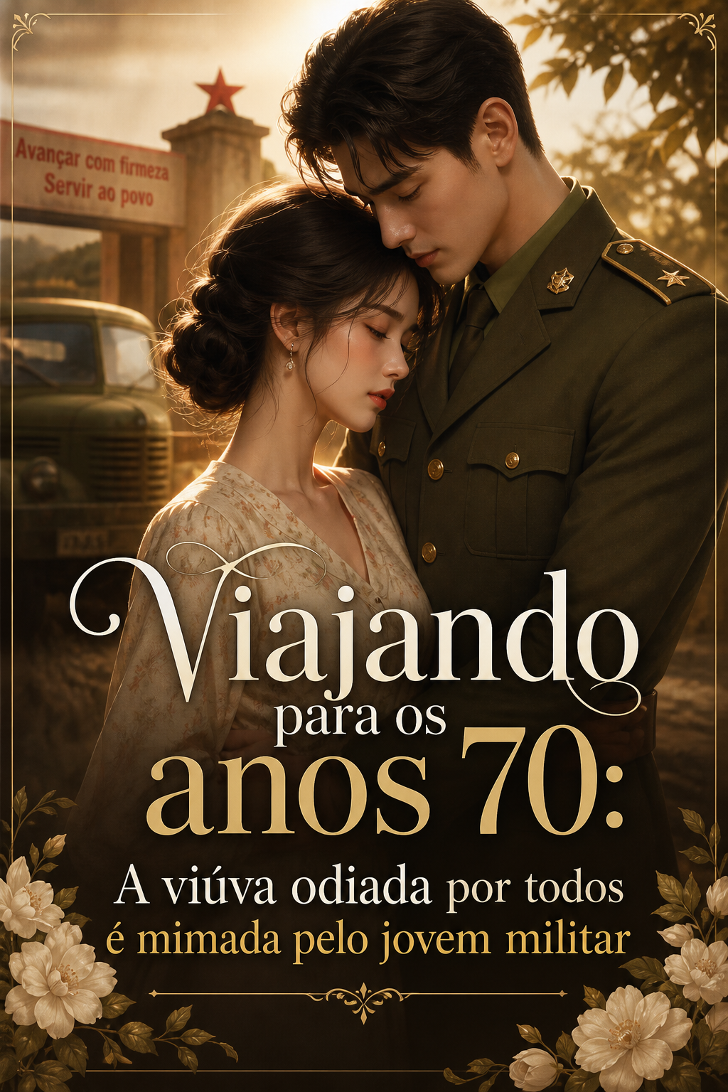 Viajando para os anos 70: A viúva odiada por todos é mimada pelo jovem militar